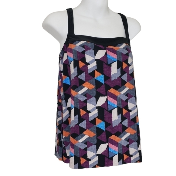 Dreamsuit Black Multi Adjustable Strap Tankini Top - Picture 4 of 7